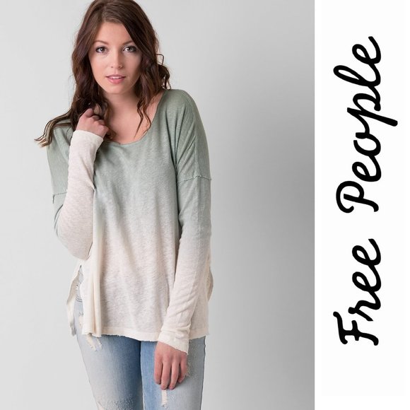 We The Free Tops - WE THE FREE Starry Night Tee Dip Dye Free People M
